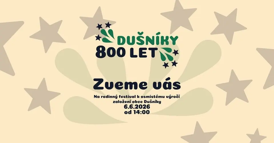 Rodinný festival Dušníky 800 let