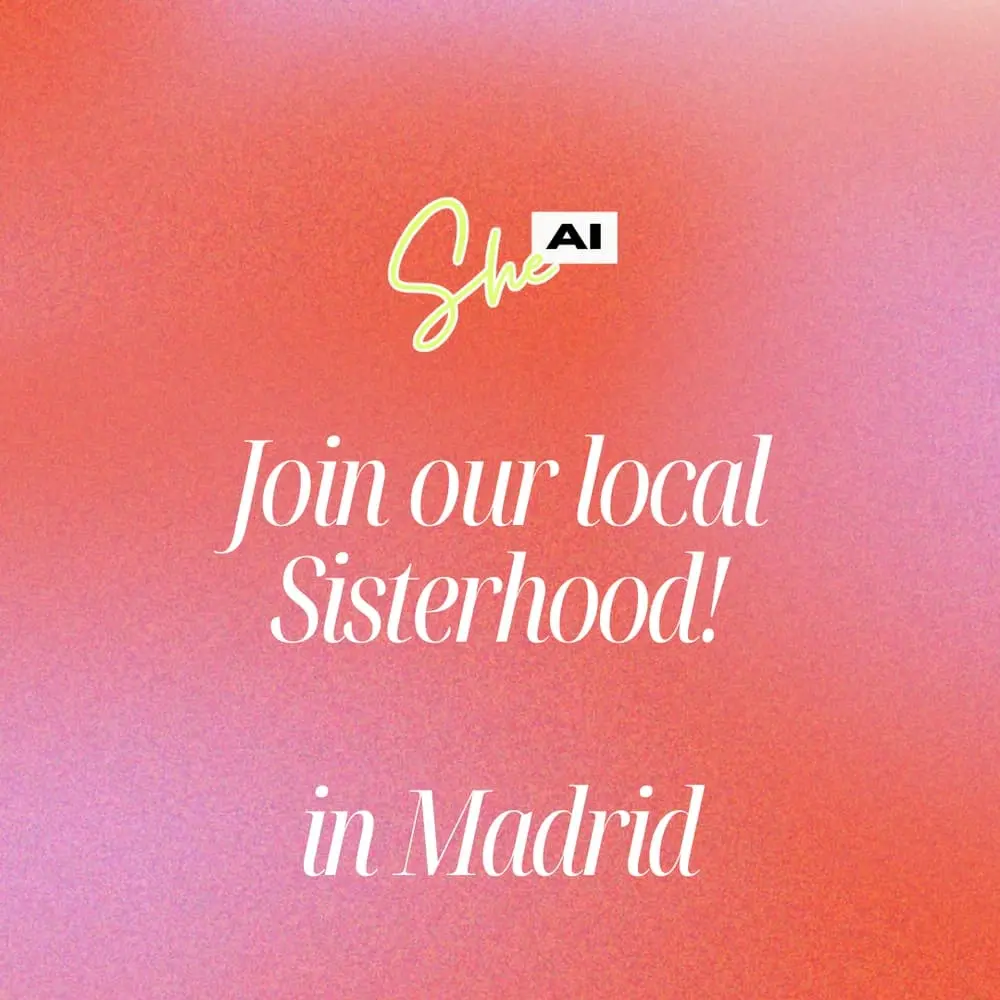 SheAI Madrid: Coffee & AI Chat ☕