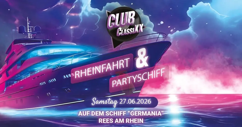 Club ClassiXX auf dem Rhein!