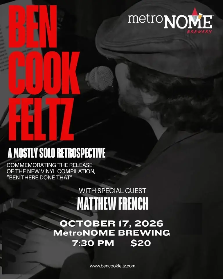 Ben Cook-Felz Vinyl Release Show with Special Guest Matthew French
