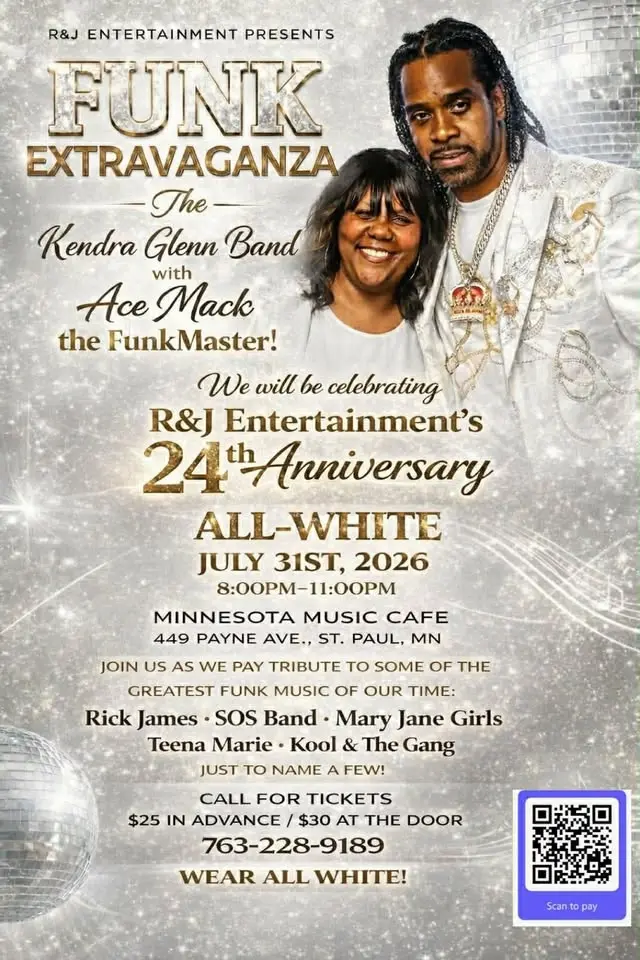 Funk Extravaganza All White Affair!! Minnesota Music Cafe