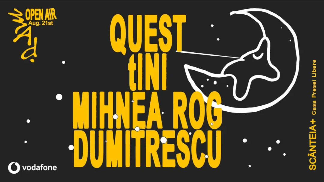 MAD Open Air: Quest, tINI, Mihnea Rog, DumitrEscu