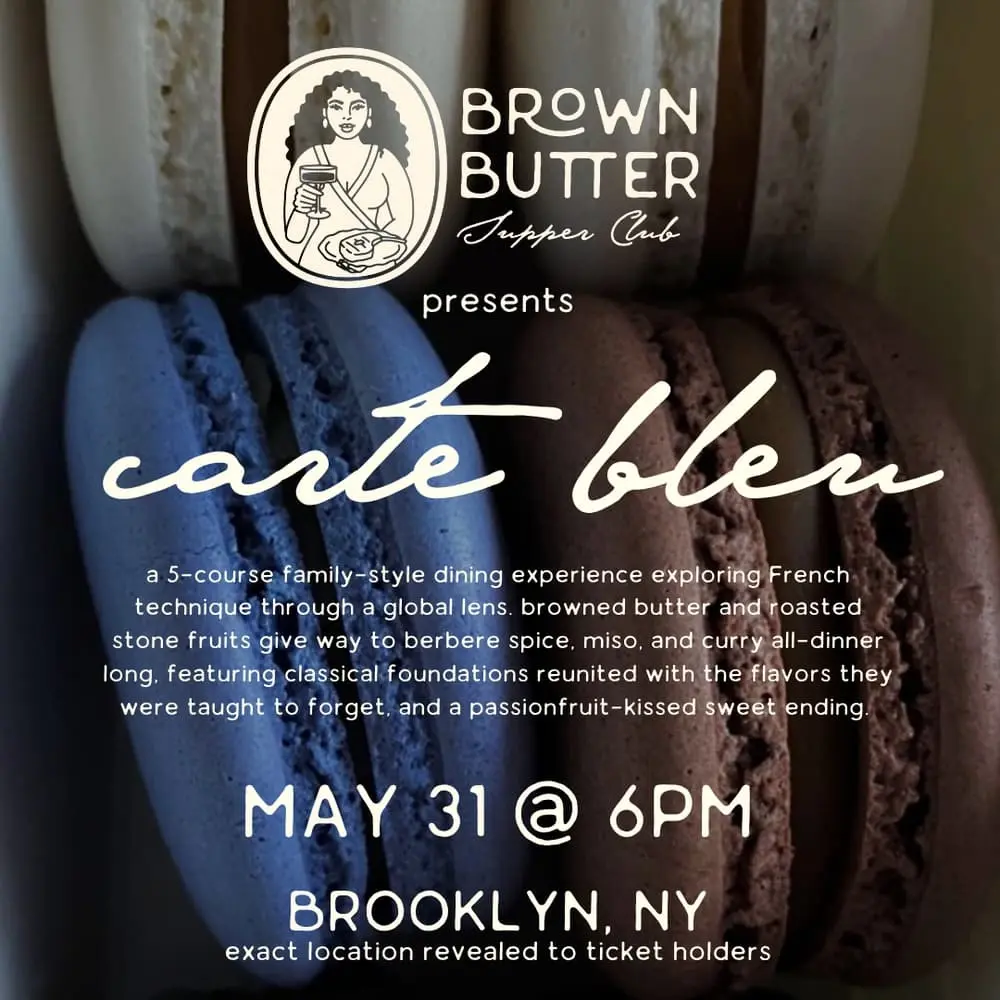 Carte Bleu: May 31 - Brooklyn, NY