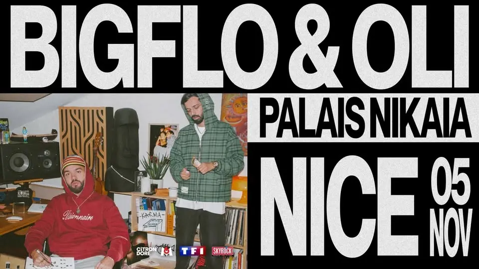 BIGFLO & OLI • NICE • PALAIS NIKAÏA • 05 NOVEMBRE 2026
