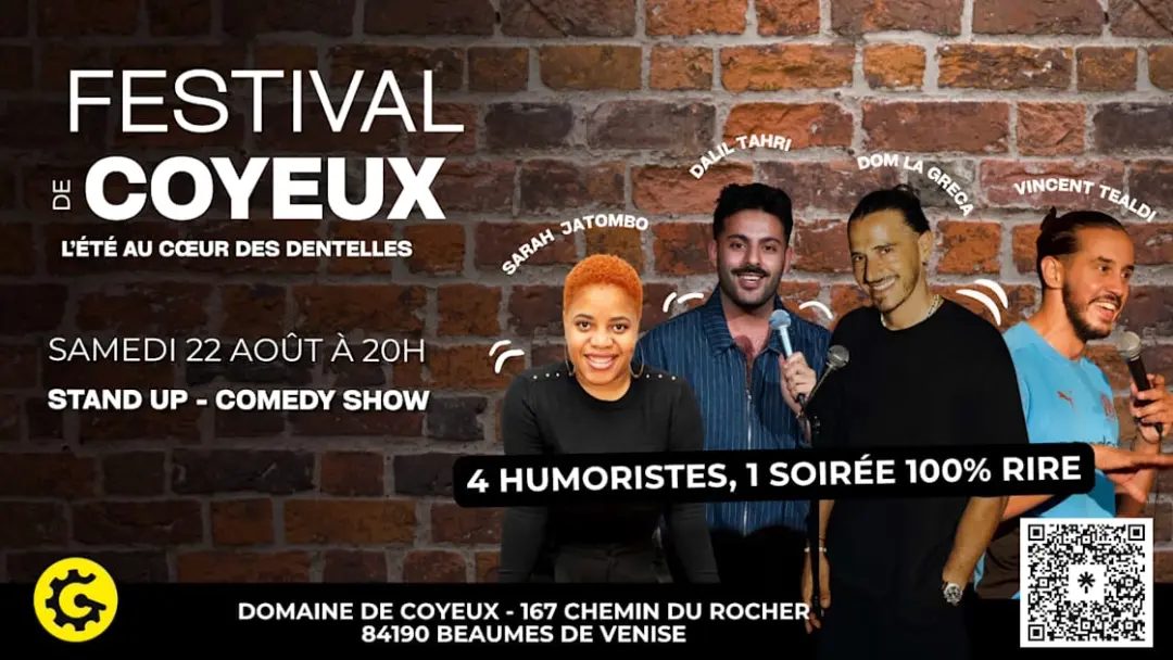 Stand Up - Garage Comedy Club X Domaine De Coyeux
