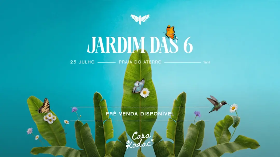 Jardim Das 6 - 25 De Julho 2026