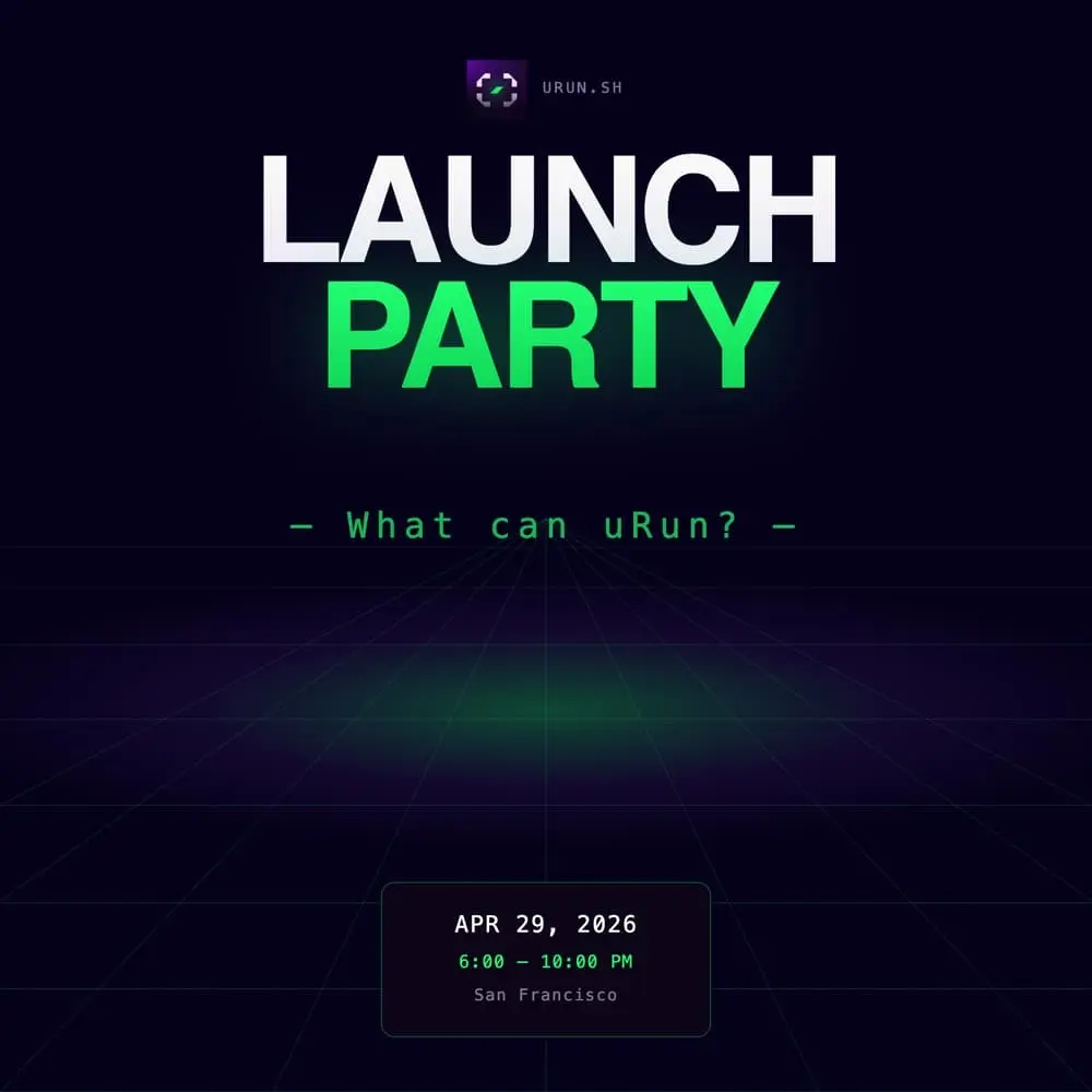 uRun Launch party