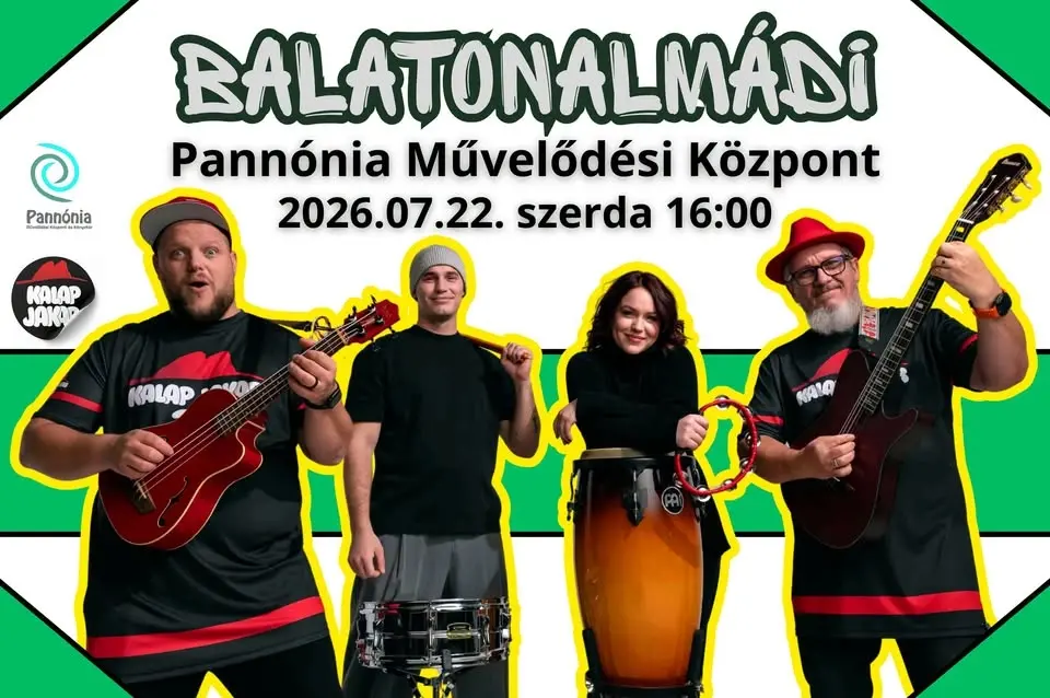 Kalap Jakab @ Balatonalmádi - 2026.07.22. szerda 16:00