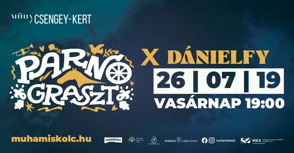 Parno Graszt x Dánielfy koncert | MISKOLC Csengey-kert 
