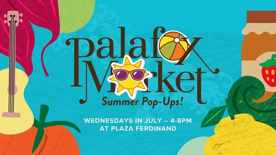 Palafox Market Summer Pop-Ups: Wednesdays in July 4-8pm!