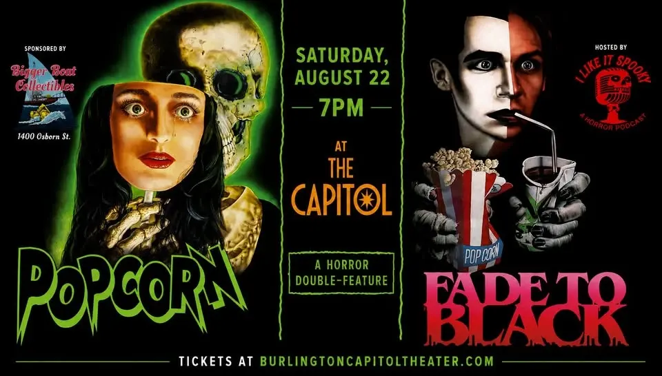 Horror Double-Feature: Popcorn (1991) & Fade to Black (1980)