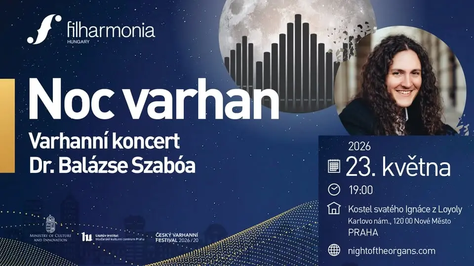  Varhanní koncert Balázse Szabóa  