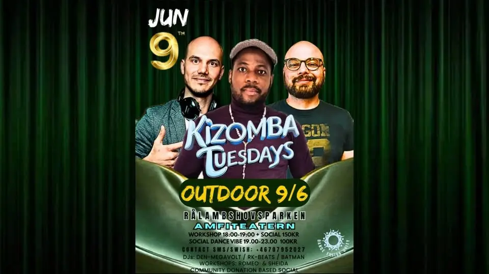Kizomba Tuesdays Stockholm  Outdoor 