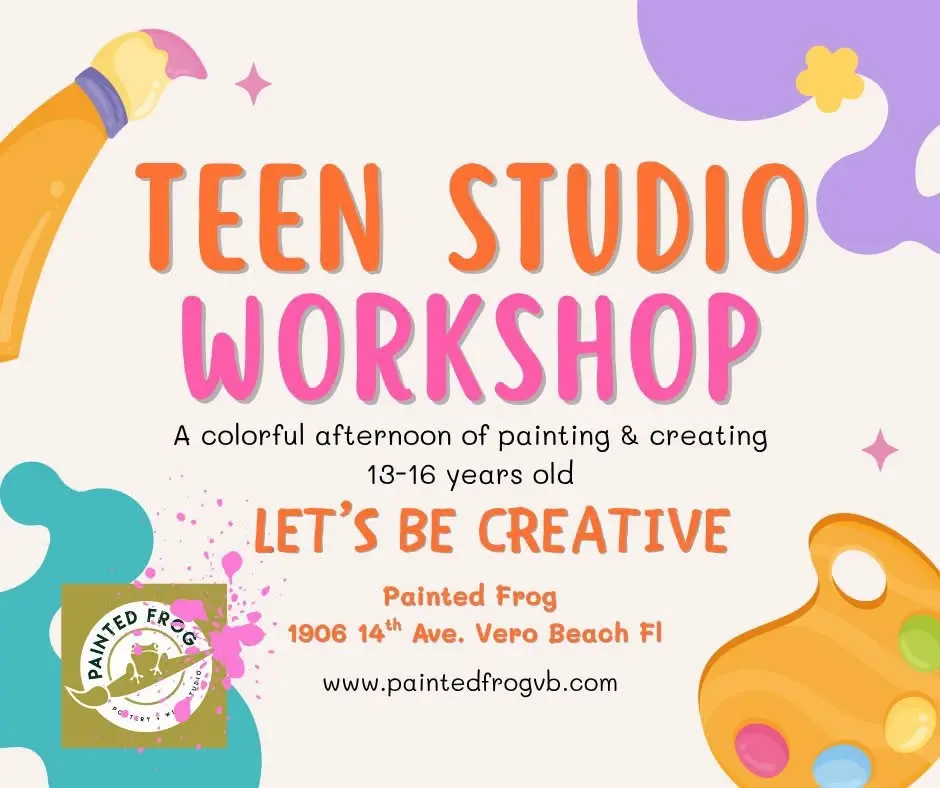 Teen Art Social -GLASS Workshop