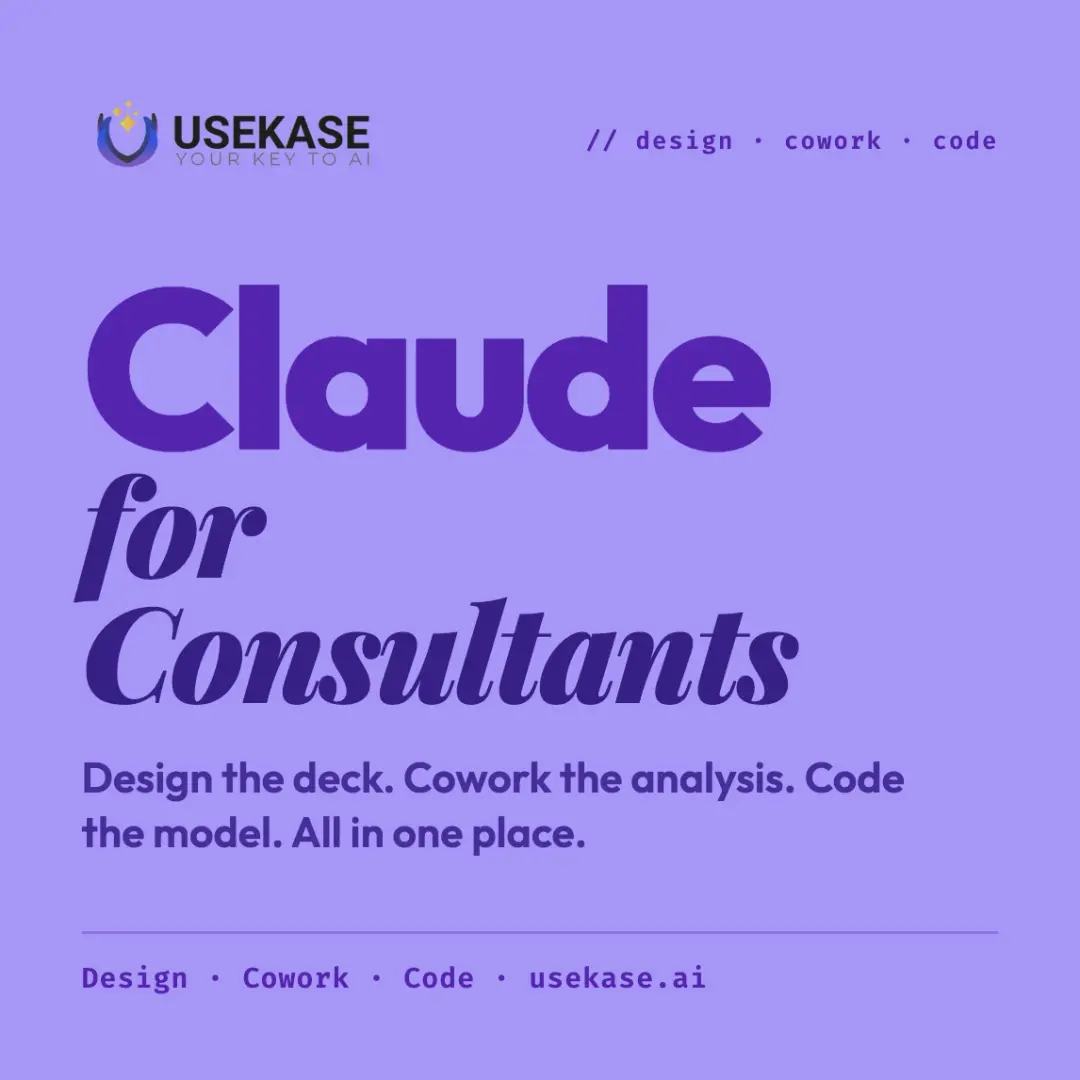 Claude for Consultants: Design, Cowork & Code