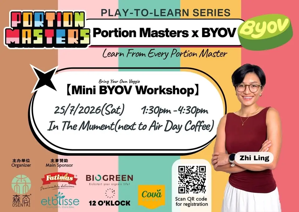 Portion Masters X BYOV - Mini BYOV Workshop with Zhi Ling