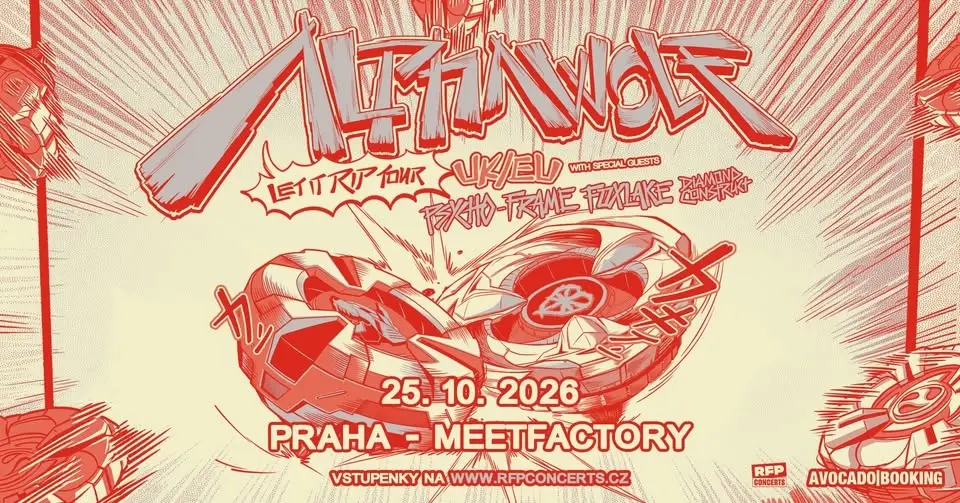 Alpha Wolf + Special Guests: Psycho-Frame, Fox Lake a Diamond Construct - PRAGUE