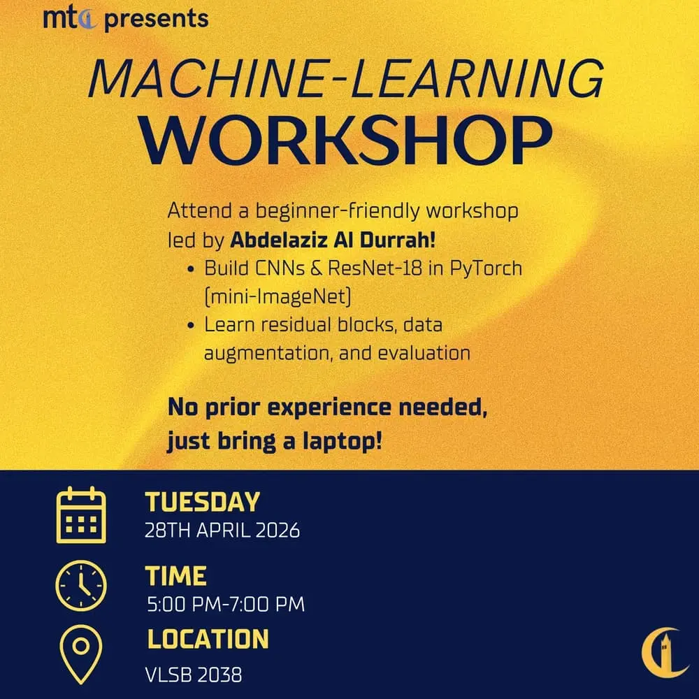 MTC Machine Learning Workshop
