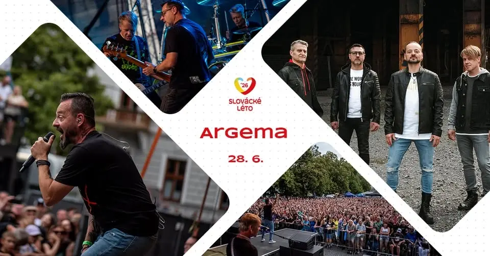Argema, Street69 a Honza Grebík na Slováckém létě 2026. Partner večera Ray Service