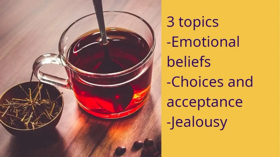 Personal development discussion: 3 topics to choose, topics in description