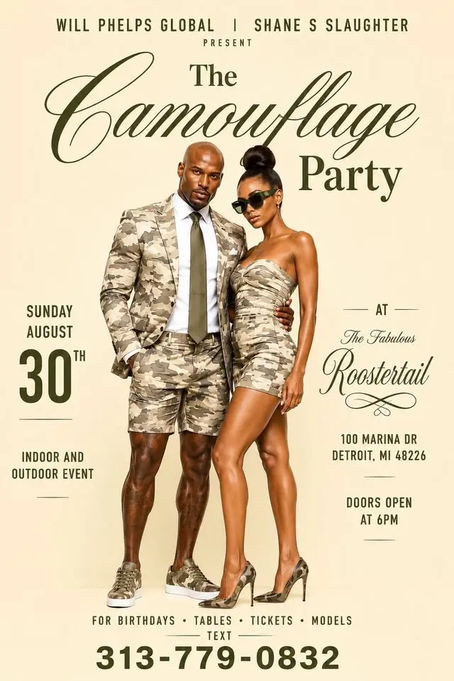 #TheCamouflageParty