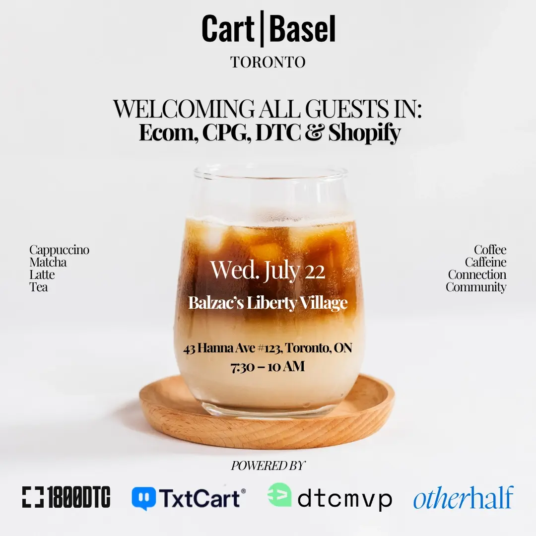 Cart Basel | Morning Mixer