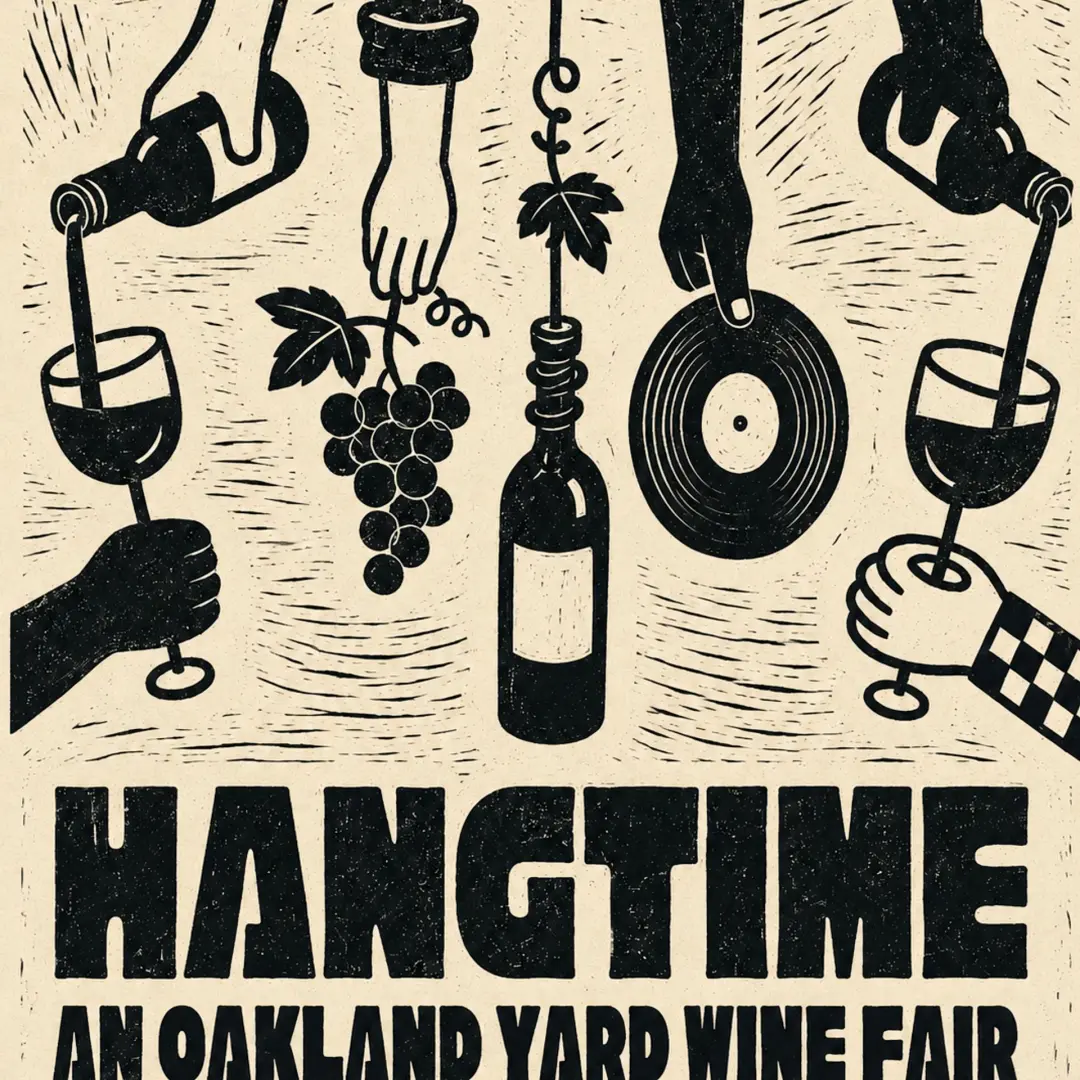 Hangtime: An Oakland Yard Wine Fair