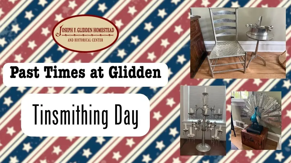 Past Times at Glidden: Tinsmithing Day