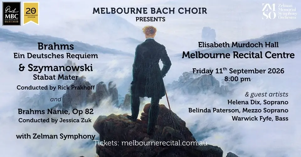 Brahms Requiem and Szymanowski Stabat Mater