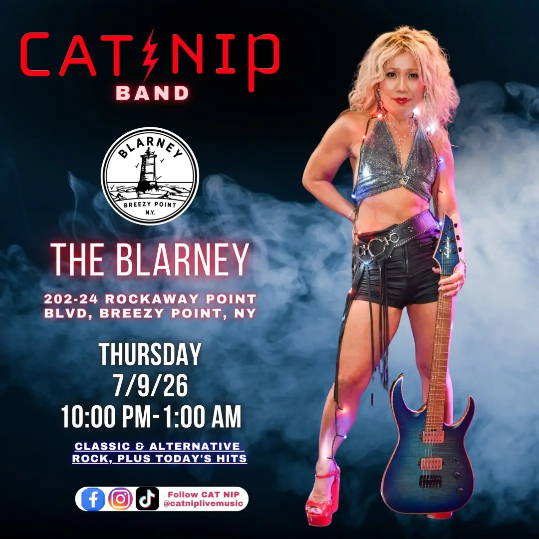 CAT NIP Rocks Thursday Night Live at The Blarney in the Rockaways