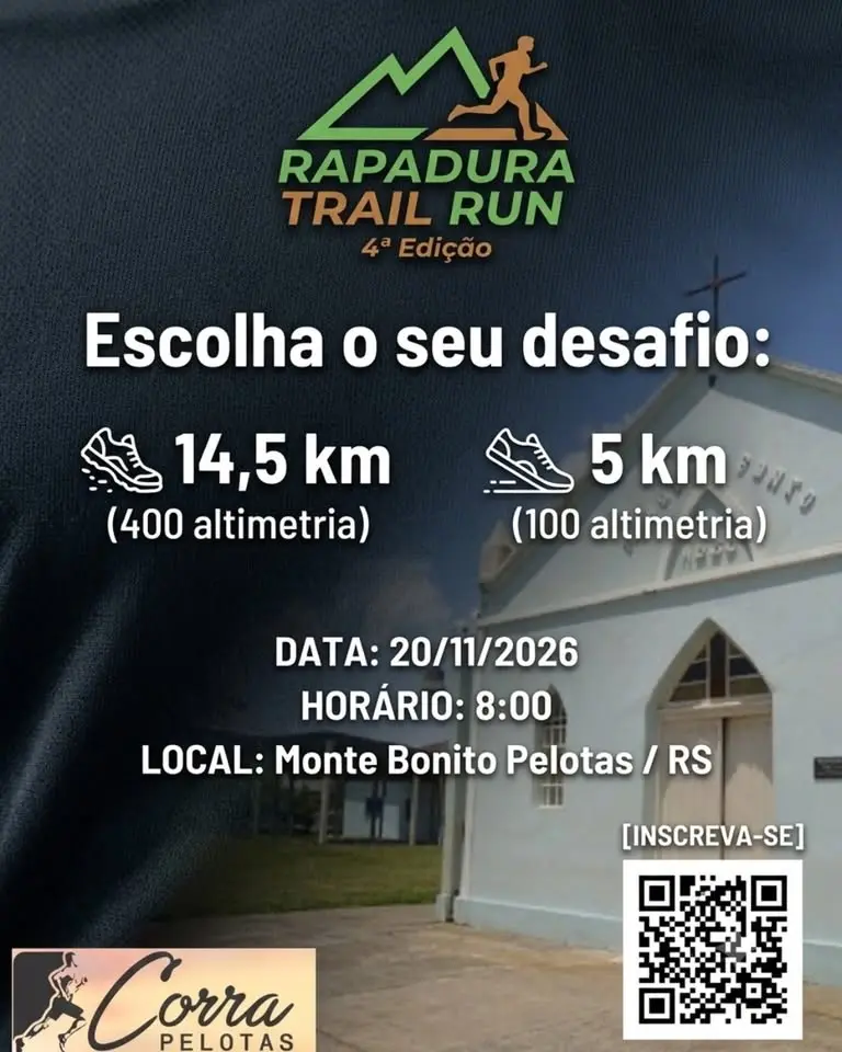 [INSCRIÇÕES ABERTAS] RAPADURA RUN TRAIL - 4ª edição