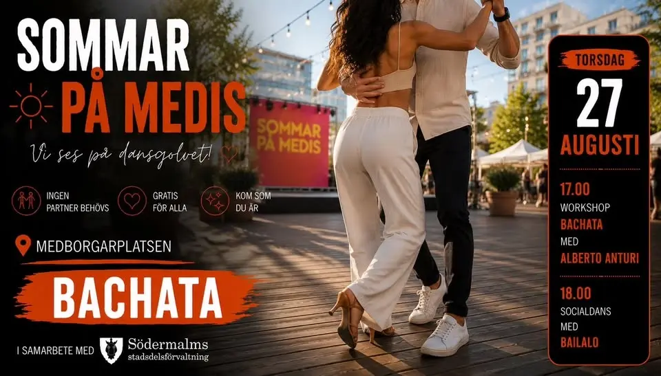🌞 Sommar på Medis - Bachata med Bailalo 💃🕺🎶 