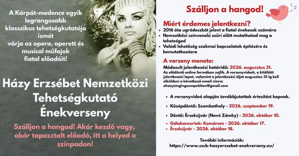 Házy Erzsébet Nemzetközi Tehetségkutató Énekverseny