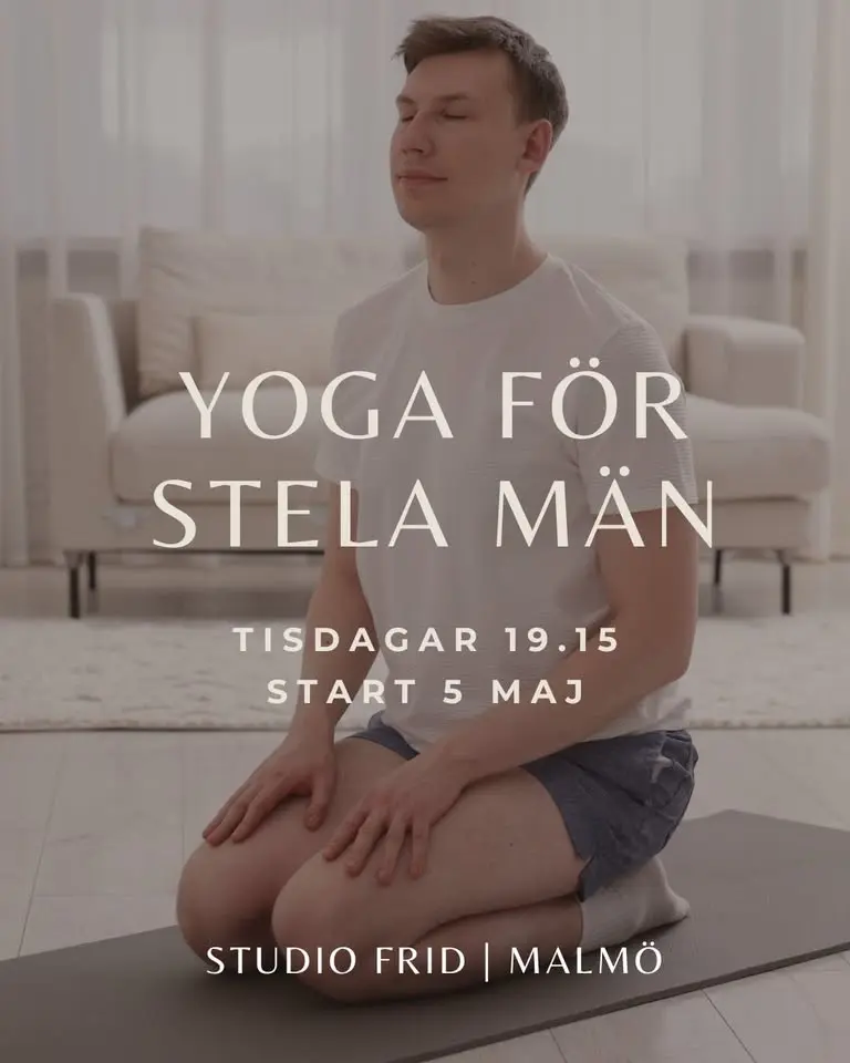 Kurs - Yoga för Stela Män 6 gånger