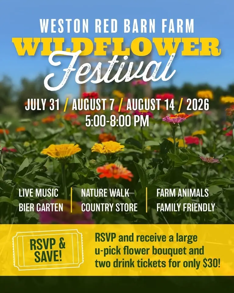 Wildflower Festival at Weston Red Barn Farm! 