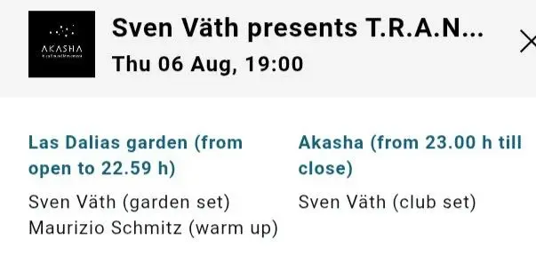Sven-vath-trance Las Dalias Akasha