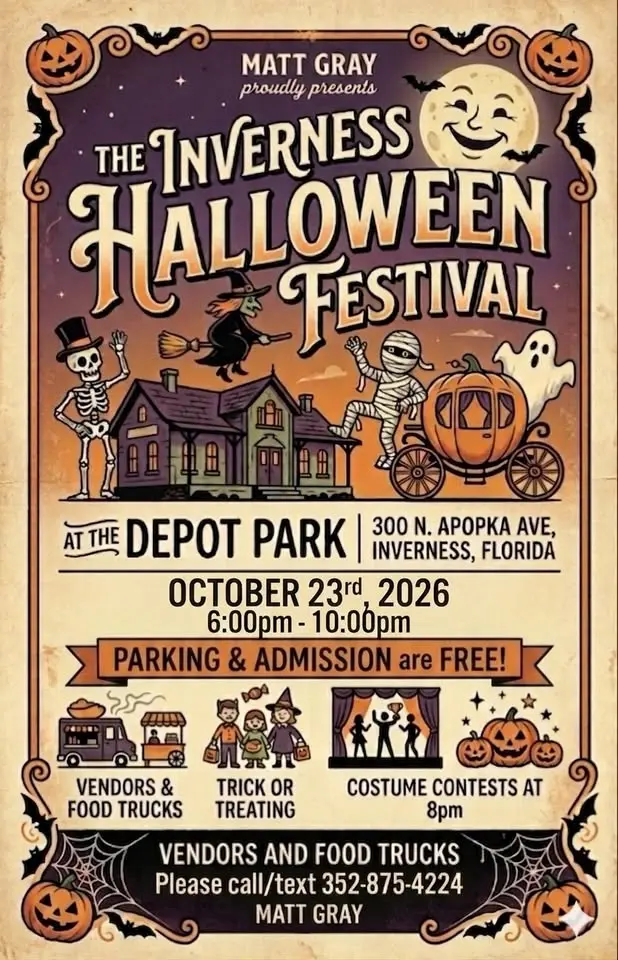 The Inverness Halloween Festival Presented By Matt Gray