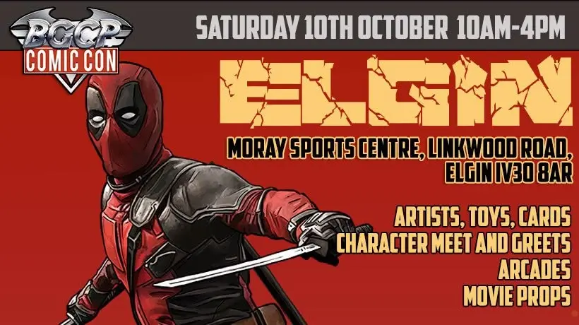 Elgin Comic Con 2026 - Ultimate Family Day Out