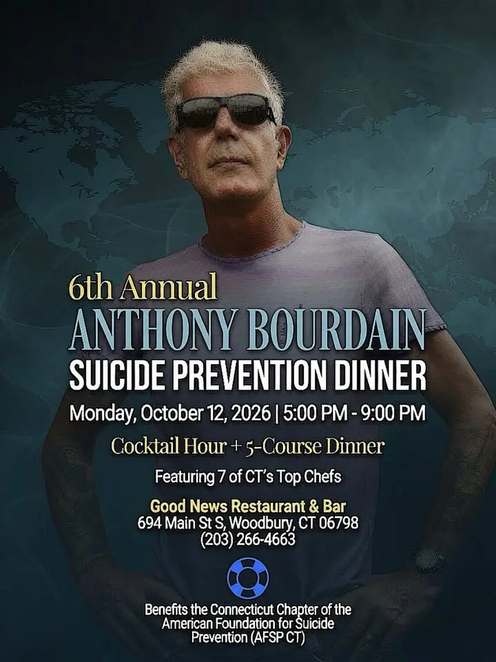 6th Annual Anthony Bourdain Suicide Prevention Dinner