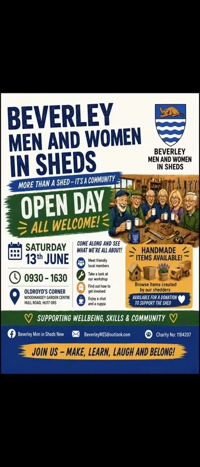 Beverley Men and Women in Sheds Open Day