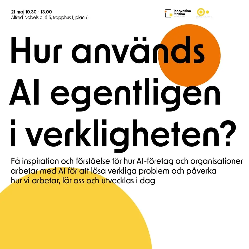 Station X/AI: Hur används AI i verkligheten?