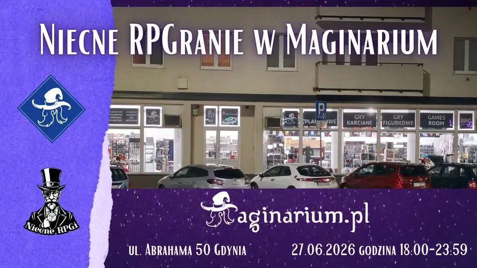 Niecne RPGranie w Maginarium | 27.06.2026