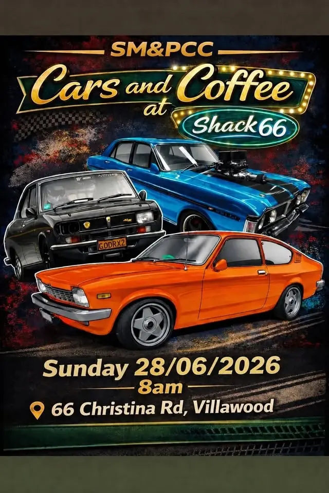 Cars and Coffee Presented by SM&PCC and Shack66