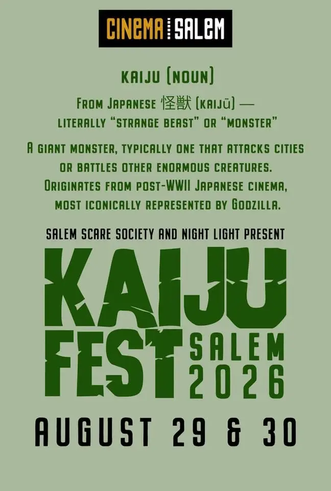 KAIJU FEST 2026 at Cinema Salem