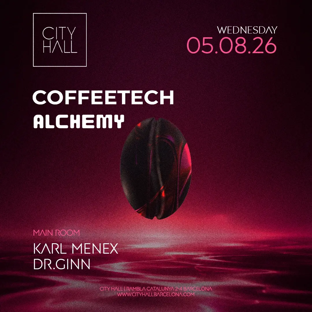 City Hall pres. COFFEETECH II Wednesday II FREE PASS BEFORE 1:00 A.M