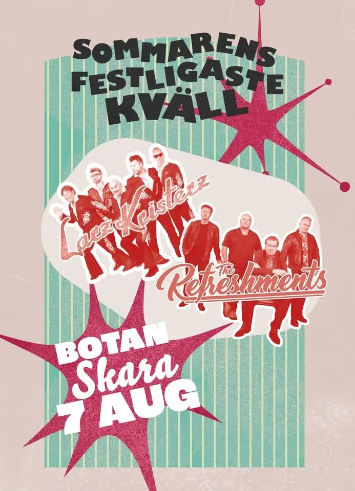 Botanparken i Skara, augusti 2026