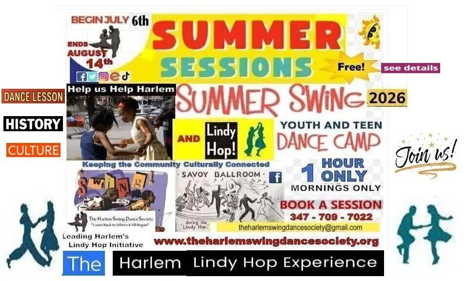 Summer 2026: The Harlem Lindy Hop Experience! July Week 2