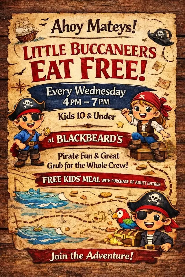 Kids Eat Free WEDNESDAYS
