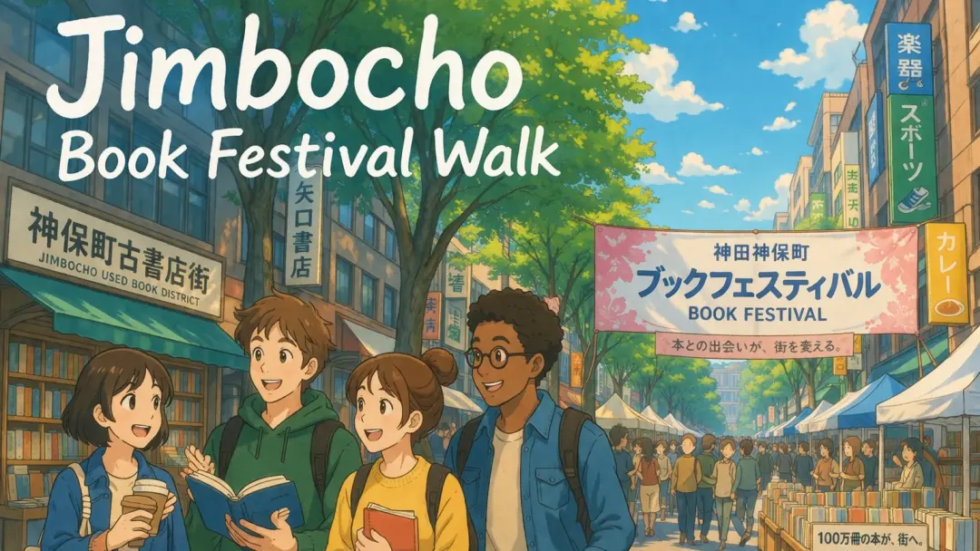 📖 Jimbocho Book Festival Walk🚶‍♂️Explore the World’s Largest Book Festival