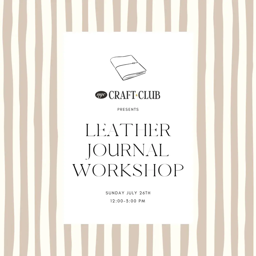 Leather Journal Workshop